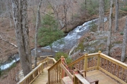 Falling Waters Cabin Private Waterfall_01