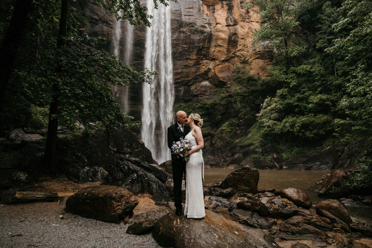 Waterfall Wedding Locations | Elopements in Georgia